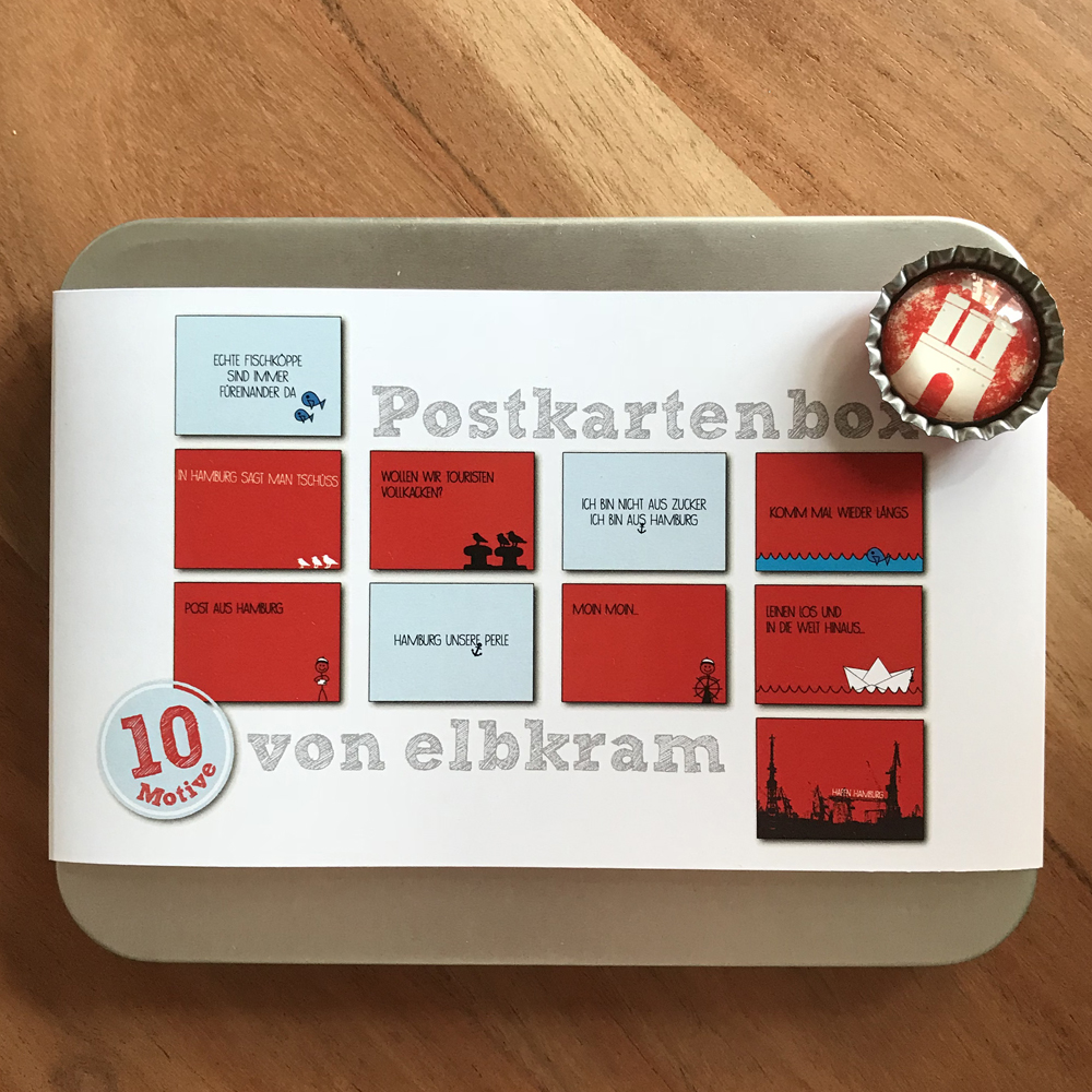 Postkartenbox